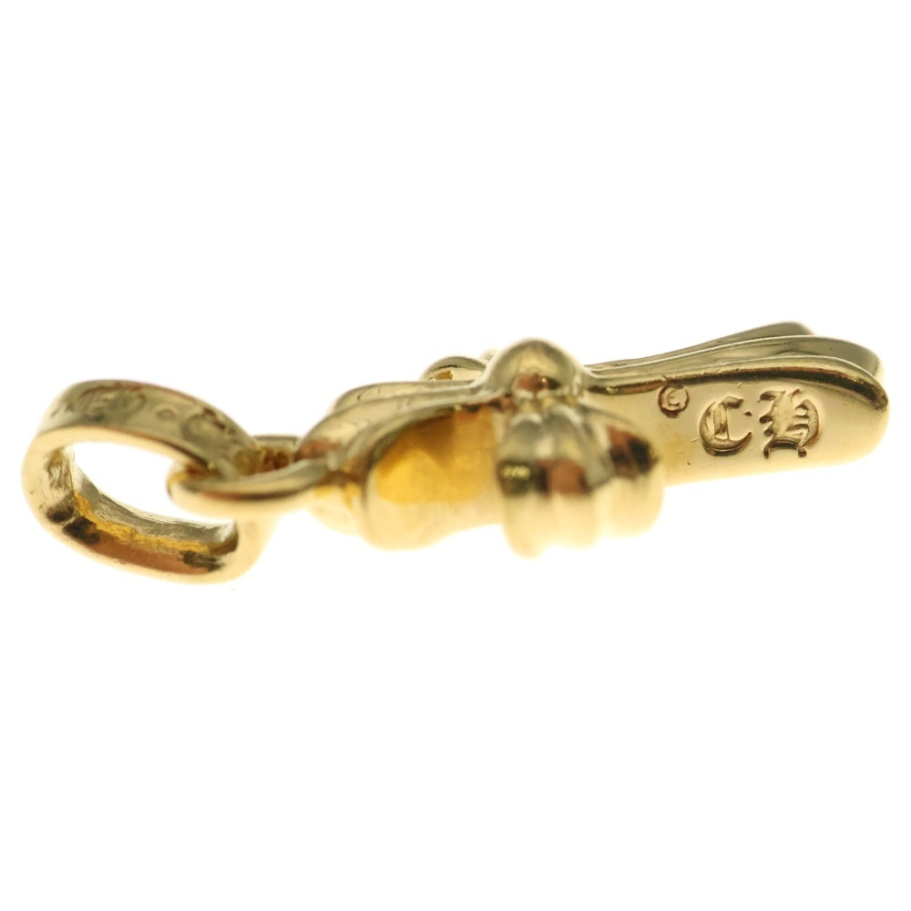 CHROME HEARTS(クロムハーツ) 22K CRS BBYFAT ベイビーファットクロス ペンダントトップ ゴールド BCA037