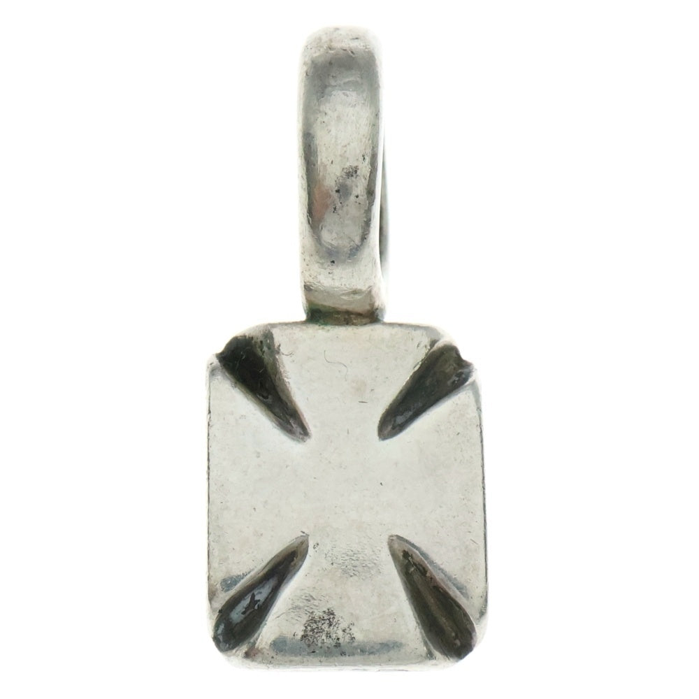 STOP LIGHT(ストップライト) IRON CROSS TOP アイアンクロストップ ハート刻印 ネックレスチャーム シルバー