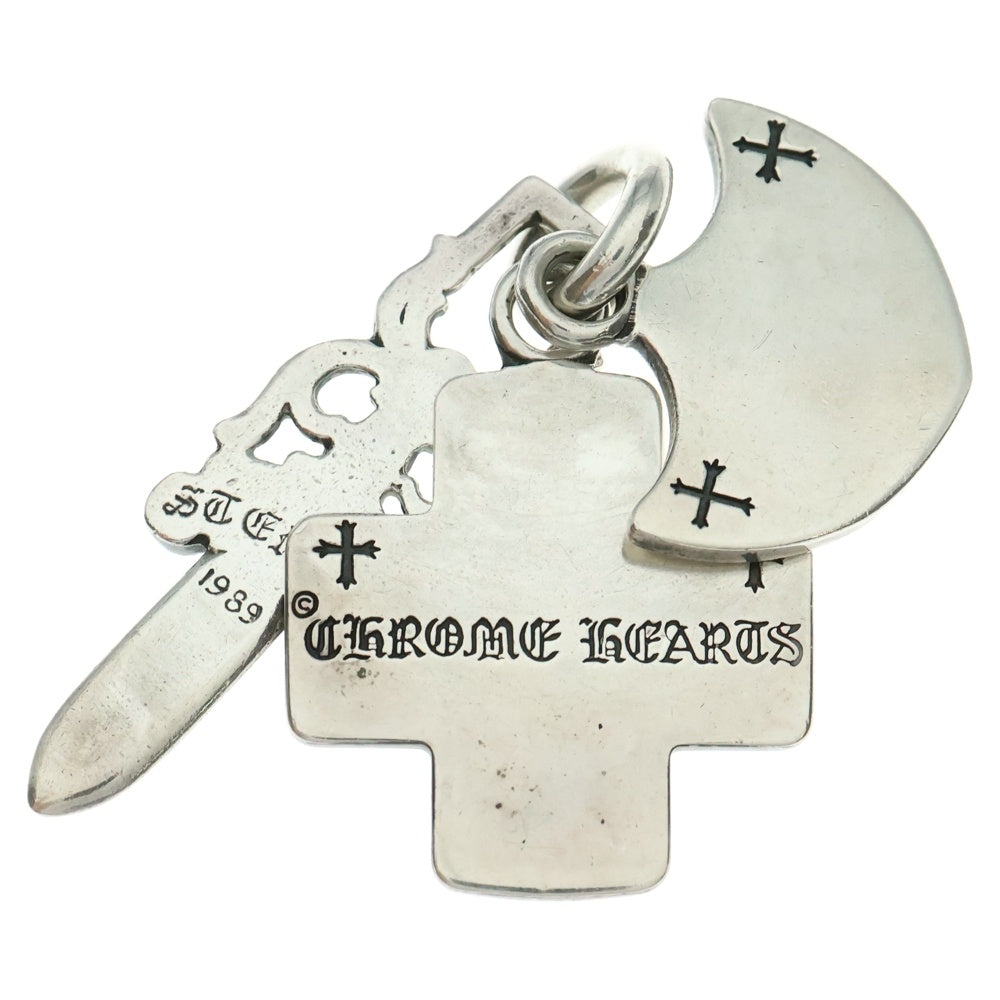 CHROME HEARTS(クロムハーツ) 3TRINKETS 3トリンケッツ ペンダントトップ シルバー BCA202