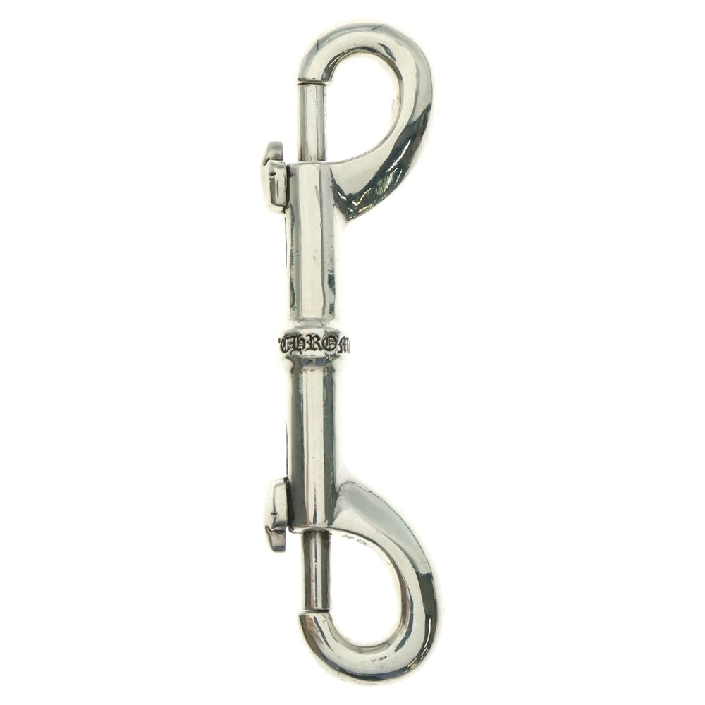 CHROME HEARTS(クロムハーツ) DOUBLE CLIP SWIVEL KEY CHAIN ダブルクリップスイベル シルバー