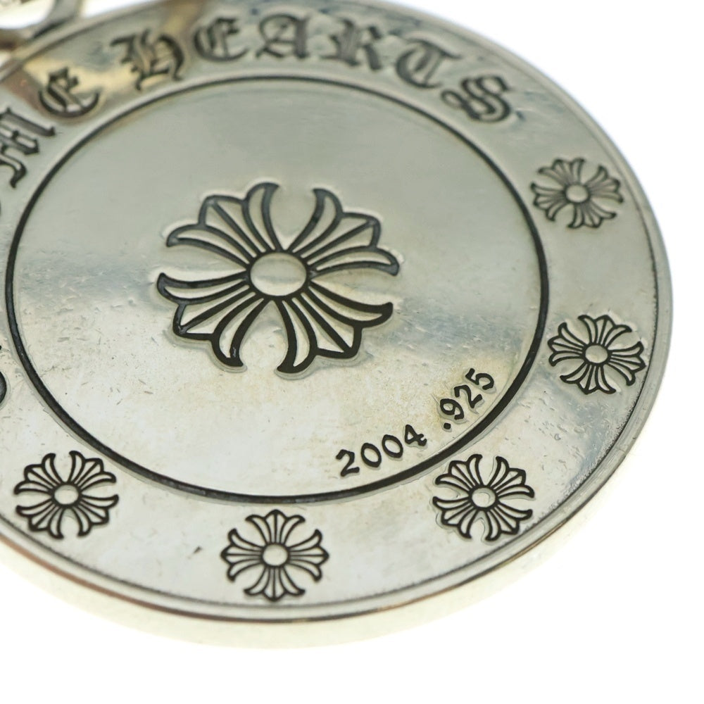 CHROME HEARTS(クロムハーツ) CHRM ANGL MDL LRG エンジェルメダルチャーム ラージ シルバーネックレストップ