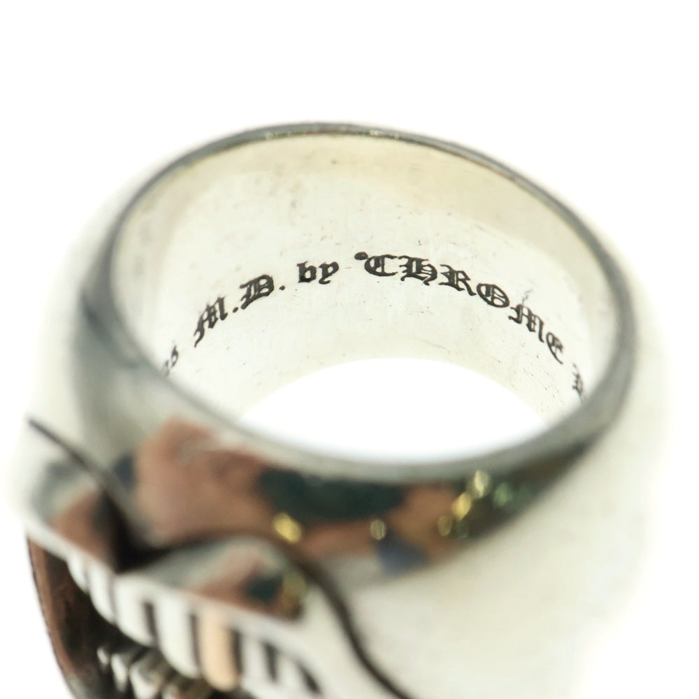 CHROME HEARTS(クロムハーツ) PPO FAT CHOMPER ファット チョンパー リング シルバー/ゴールド