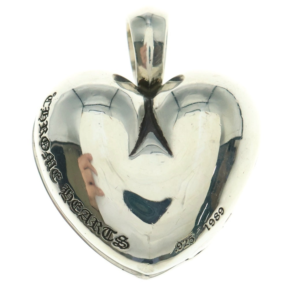 CHROME HEARTS(クロムハーツ) HEART LOCKET ハートロケット シルバーネックレストップ