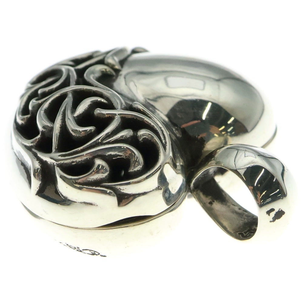 CHROME HEARTS(クロムハーツ) HEART LOCKET ハートロケット シルバーネックレストップ