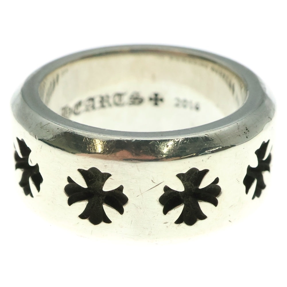 CHROME HEARTS(クロムハーツ) CH PLUS THICK BAND CH プラス チック バンド シルバーリング