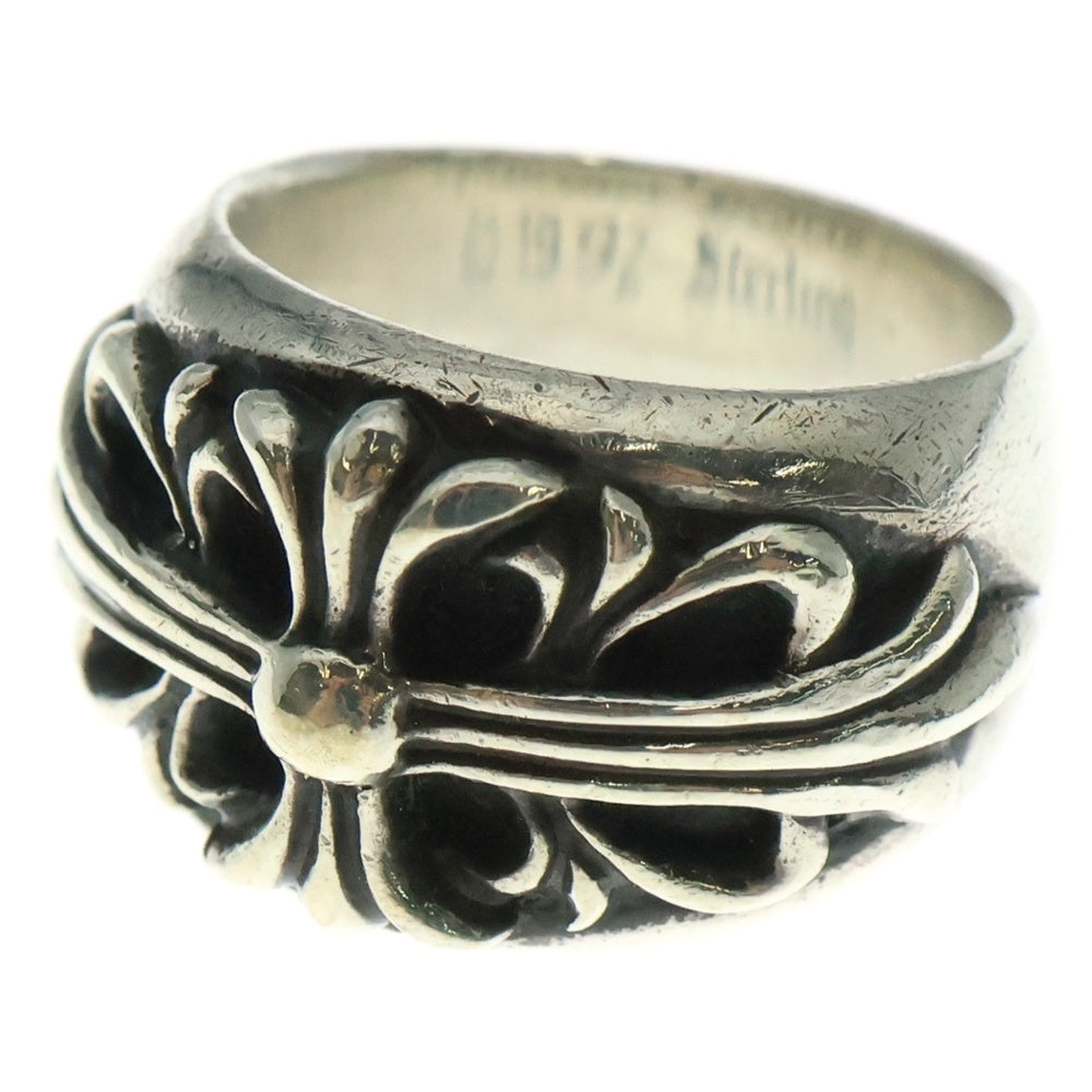 CHROME HEARTS(クロムハーツ) FLRL CRS フローラルクロス リング シルバー BCA346