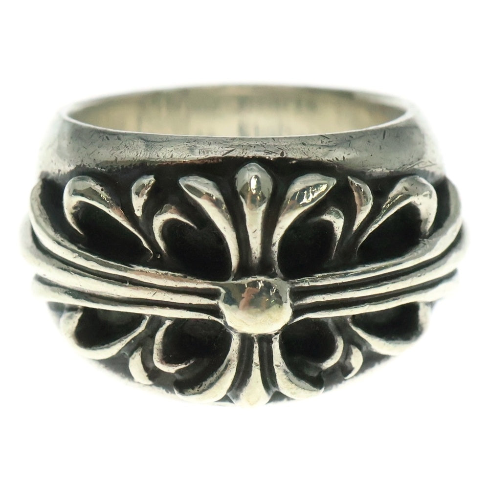 CHROME HEARTS(クロムハーツ) FLRL CRS フローラルクロス リング シルバー BCA346