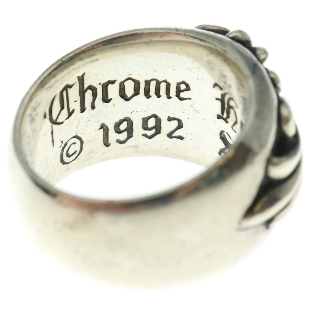 CHROME HEARTS(クロムハーツ) FLRL CRS フローラルクロス リング シルバー BCA346