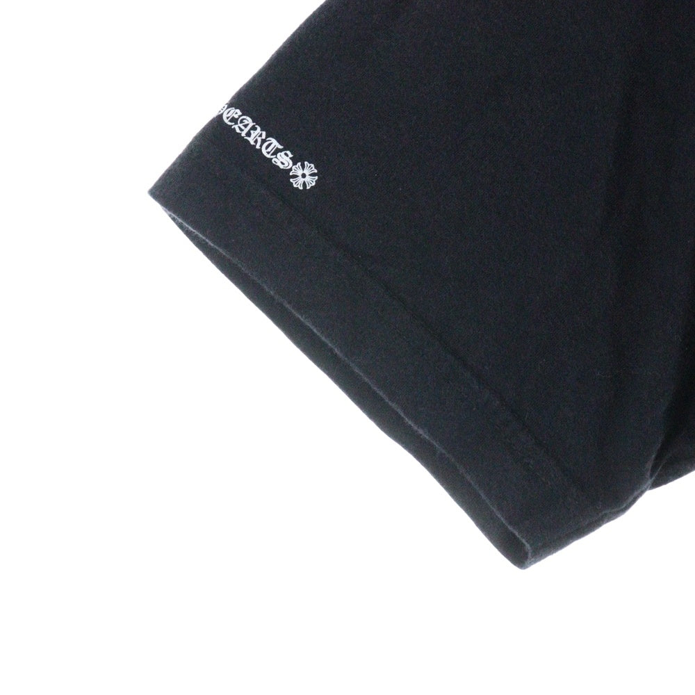 CHROME HEARTS(クロムハーツ) OLD CRS PRINT S/S Tee オールド クロス プリント 半袖ポケットTシャツ カットソー ブラック