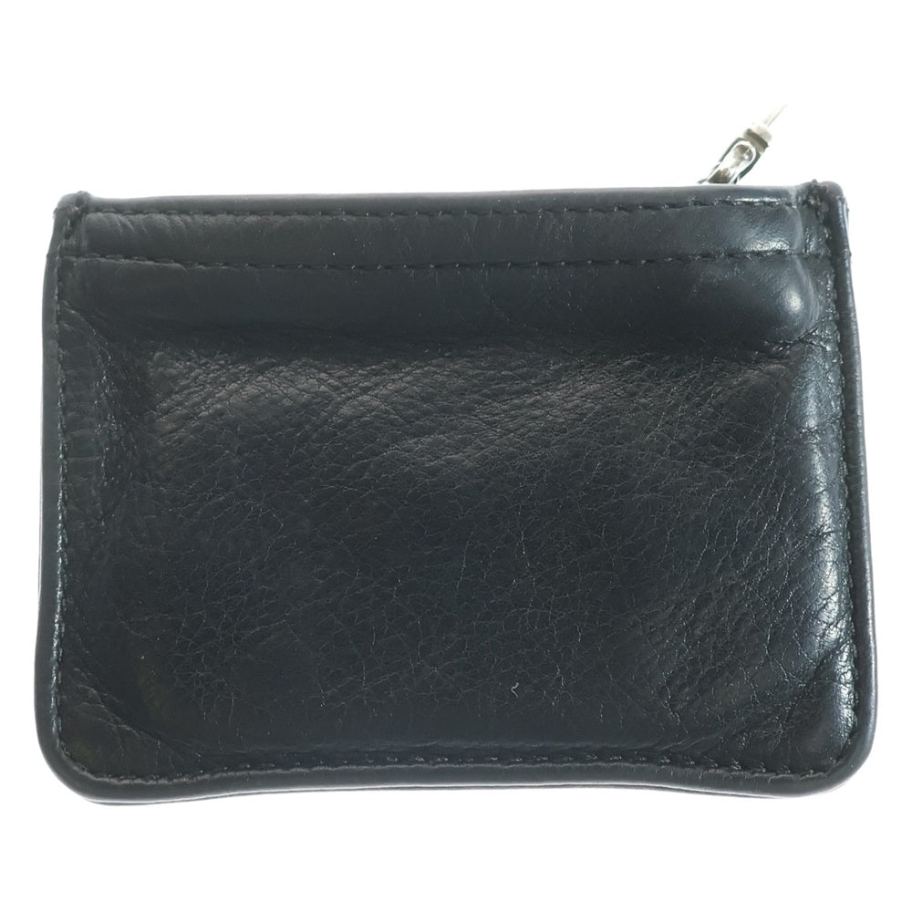 CHROME HEARTS(クロムハーツ) ZPR CHNG PURSE2 チェンジパース #2ダガージップコインケース レザー ブラック