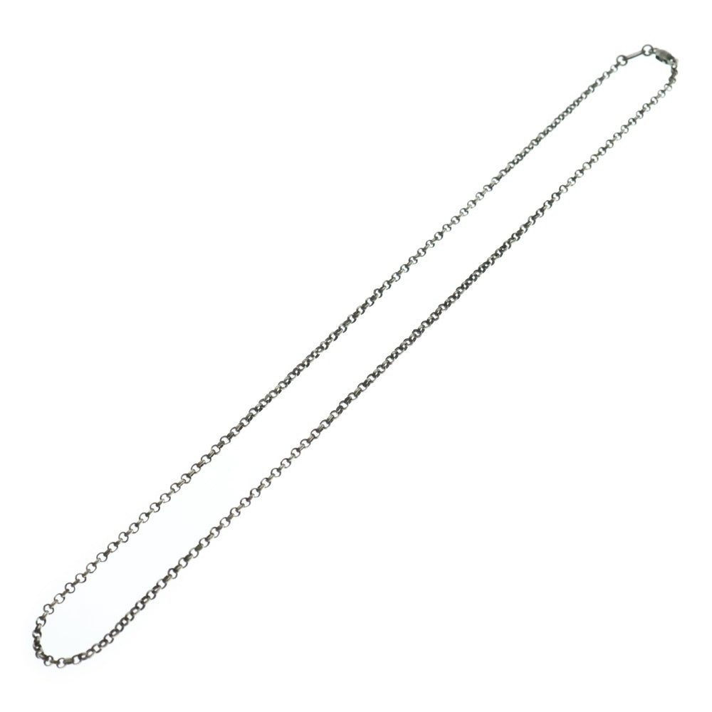CHROME HEARTS(クロムハーツ) NECKCHAIN R18 ロールチェーンネックレス 18inch シルバー BCA083