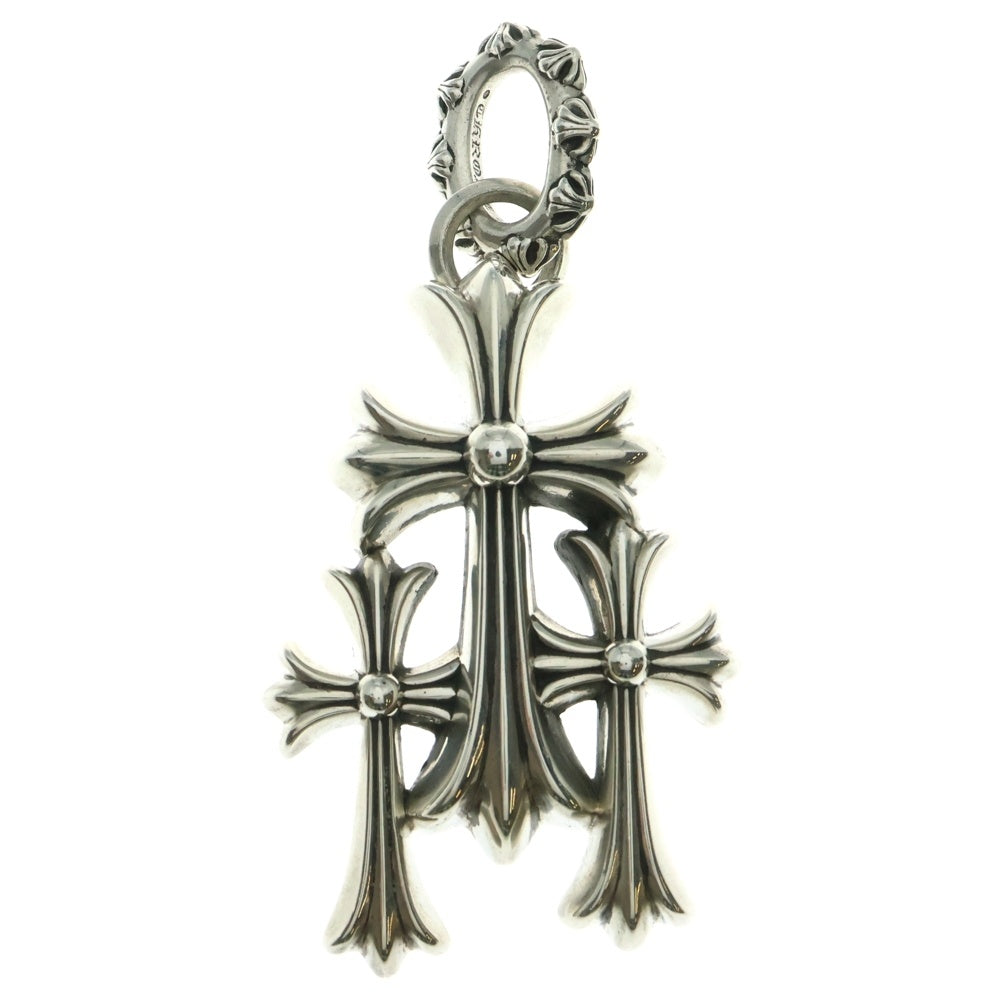 CHROME HEARTS(クロムハーツ) TRIPLE CROSS LG ラージトリプルクロス ペンダントトップ シルバー