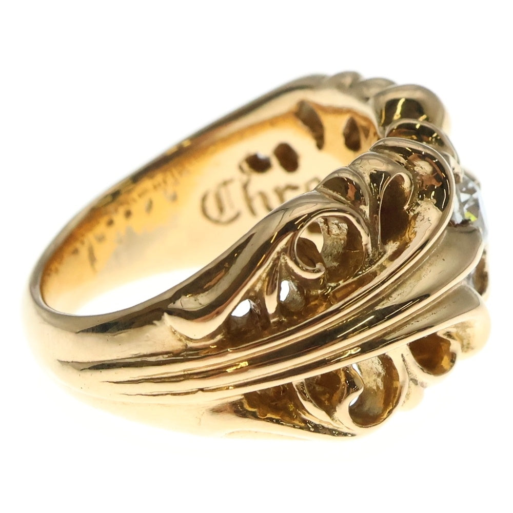 CHROME HEARTS(クロムハーツ) 22K K&T 5PT DIA 5ポイントダイヤ ゴールドリング