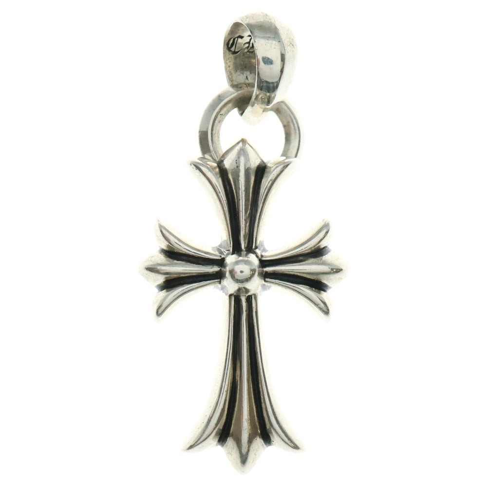 CHROME HEARTS(クロムハーツ) CH CRS SML W/BALE Wベイル スモールCHクロス ペンダントトップ シルバー BCA218