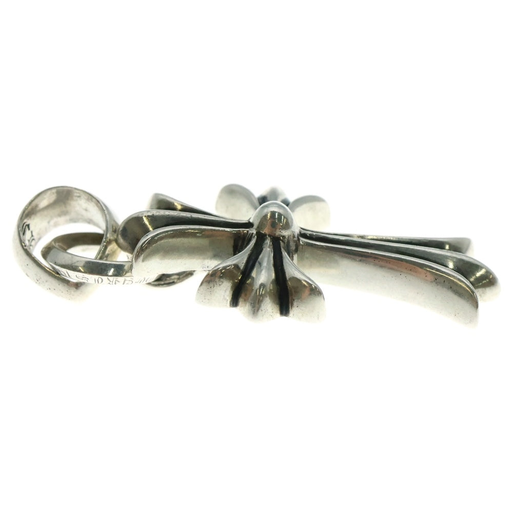 CHROME HEARTS(クロムハーツ) CH CRS SML W/BALE Wベイル スモールCHクロス ペンダントトップ シルバー BCA218