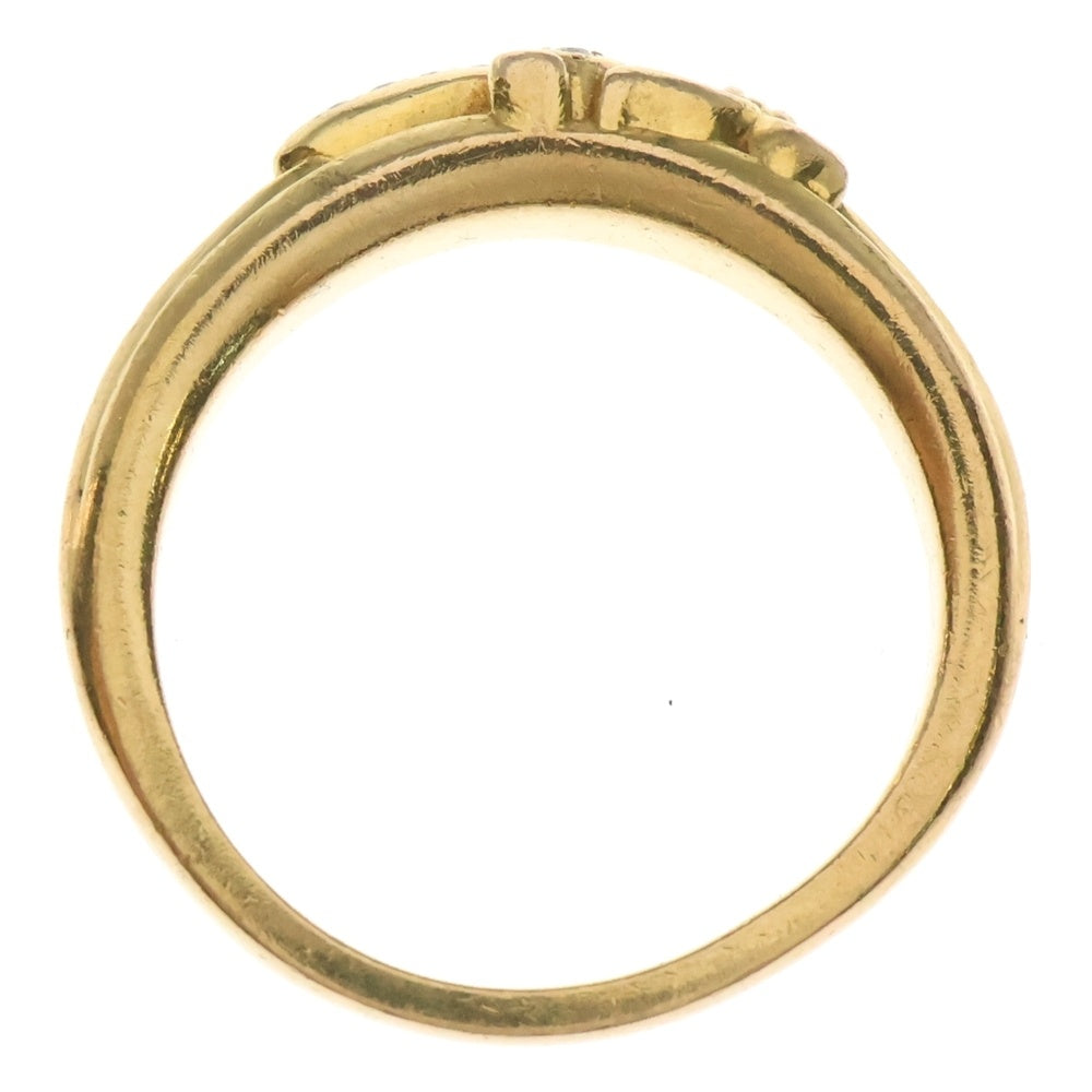 CHROME HEARTS(クロムハーツ) 22K BABYCLSC P/DIA ベイビークラシック ダガーリング PAVEダイヤ ゴールド BCA054