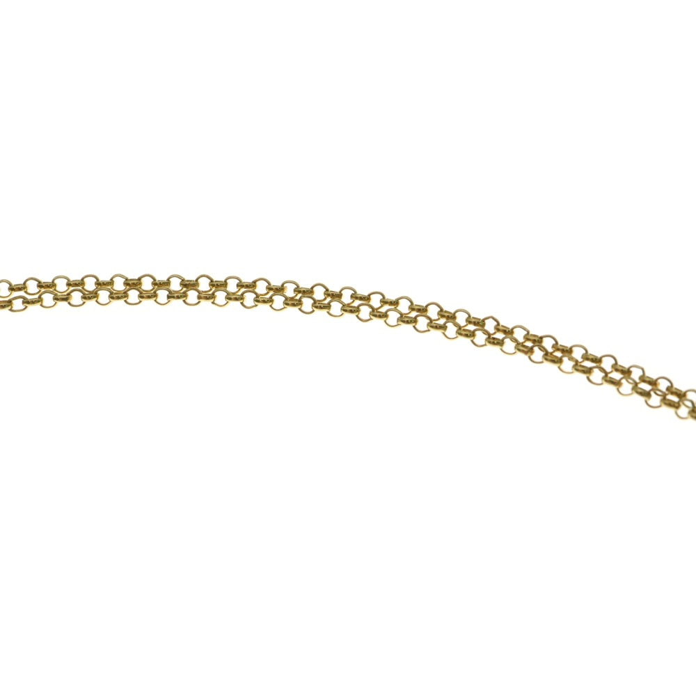 CHROME HEARTS(クロムハーツ) 22K NECKCHAIN R18 ロールチェーンネックレス 18inch ゴールド BCA010