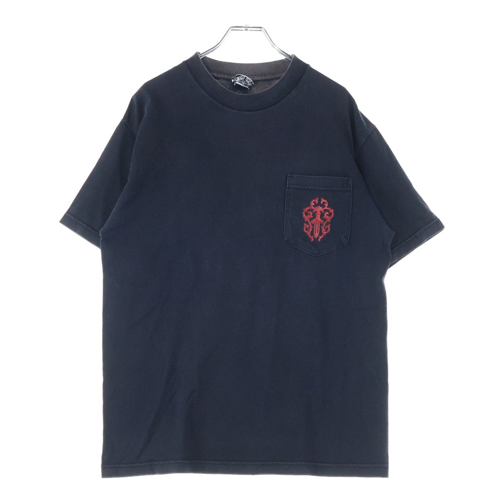 CHROME HEARTS(クロムハーツ) OLD Dagger Tee オールドモデル ダガープリント半袖Tシャツ ブラック