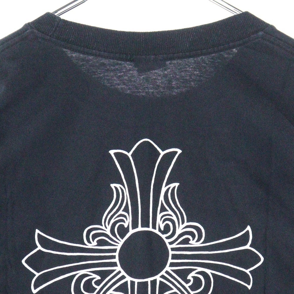 CHROME HEARTS(クロムハーツ) OLD BACK CROSS TEE TOKYO オールド バッククロス 東京 長袖ポケットTシャツ カットソー ブラック