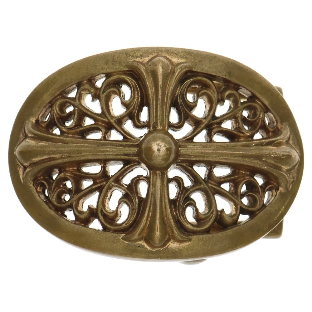 CHROME HEARTS(クロムハーツ) BCKL OVAL CRS BRNZ1.0 1.0オーバルクロス ブロンズバックル