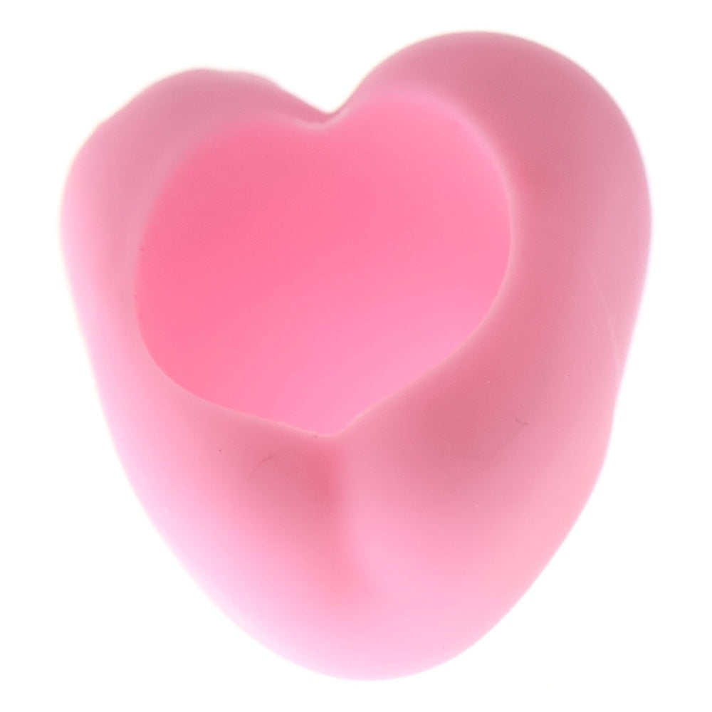 CHROME HEARTS(クロムハーツ) HEART PLSTC RING ハート シリコンラバーリング ピンク