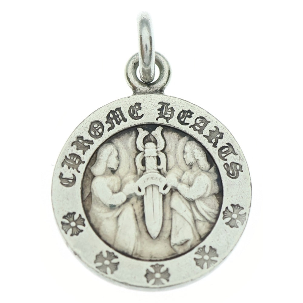 CHROME HEARTS(クロムハーツ) CHRM ANGL MDL V2 エンジェルメダルチャーム ペンダントトップ シルバーBCA229