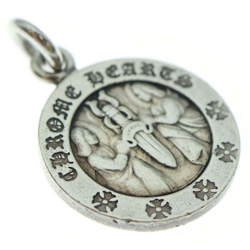 CHROME HEARTS(クロムハーツ) CHRM ANGL MDL V2 エンジェルメダルチャーム ペンダントトップ シルバーBCA229