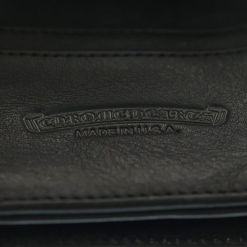 CHROME HEARTS(クロムハーツ) CRD CSE3PKTWDV1 アーチロゴプレート3ポケットレザーカードケース