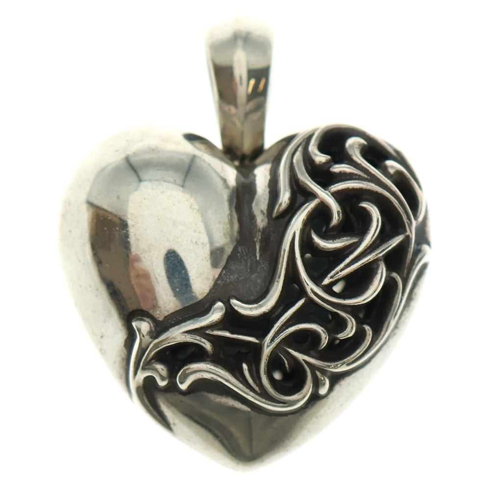 CHROME HEARTS(クロムハーツ) HEART LOCKET ハートロケット シルバーネックレストップ