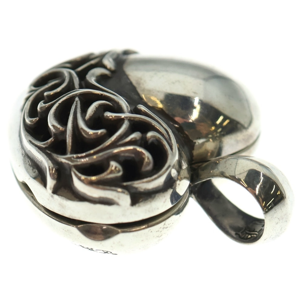 CHROME HEARTS(クロムハーツ) HEART LOCKET ハートロケット シルバーネックレストップ