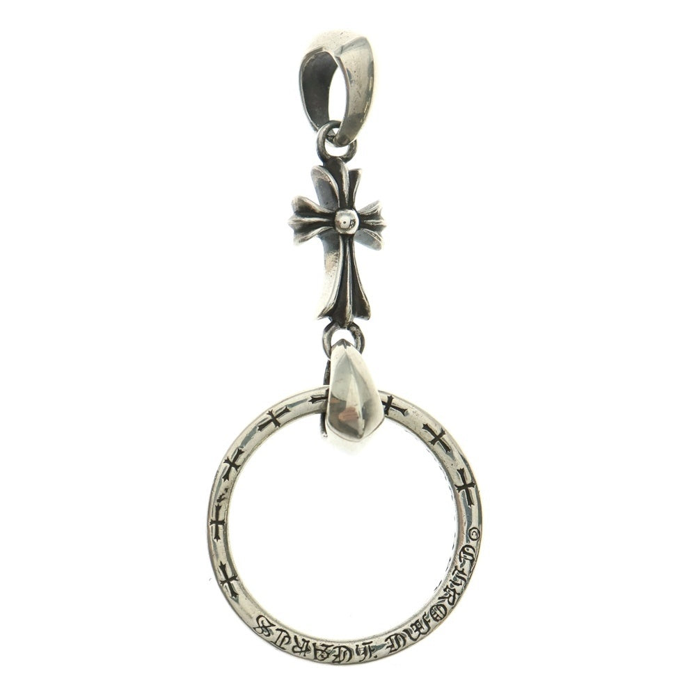 CHROME HEARTS(クロムハーツ) EWLP NTFL BBF ベイビーファットクロス アイウェアループ ペンダントトップ シルバー BCA256