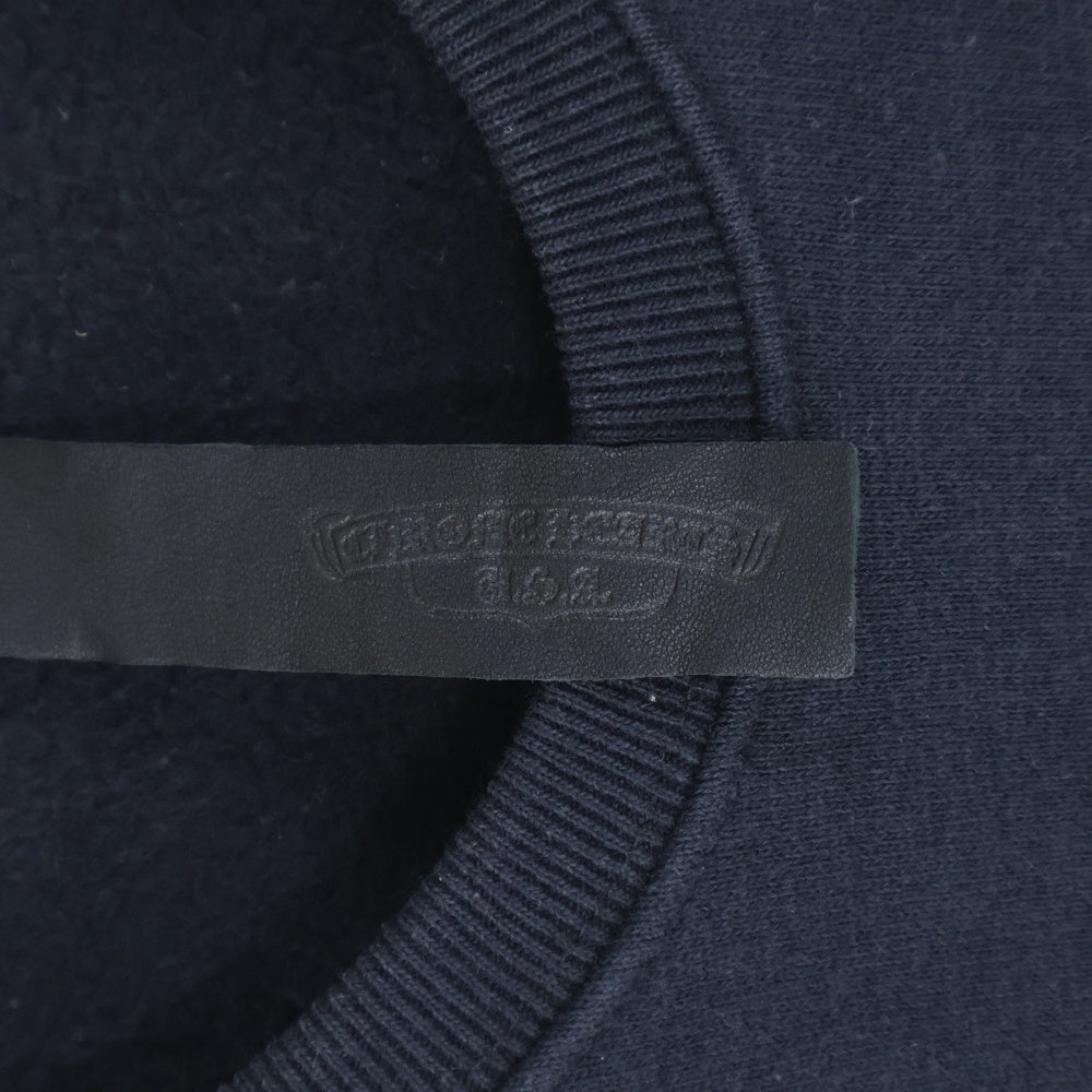 CHROME HEARTS(クロムハーツ) Y NOT Cemetery Cross Leather Patch Sweat Tee セメタリークロスパッチ 半袖スウェットTシャツ ブラック