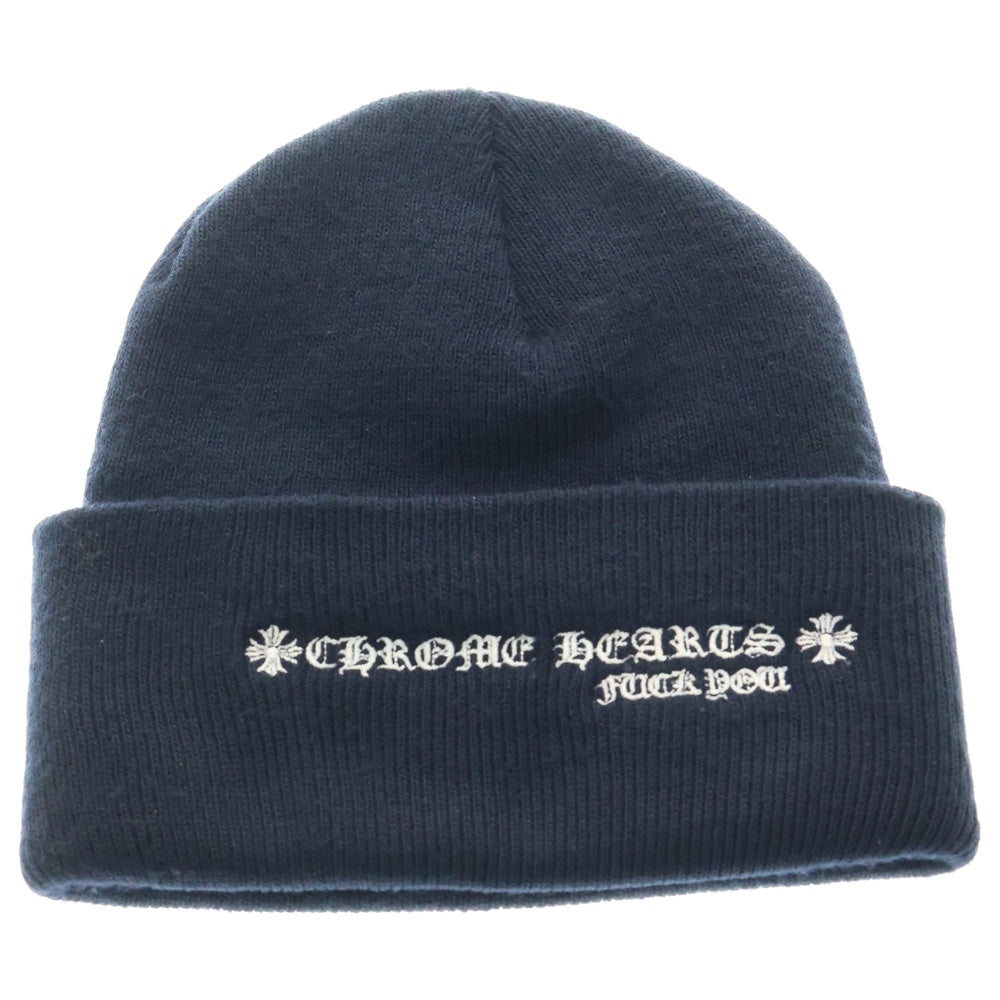 CHROME HEARTS(クロムハーツ) WOOL WATCH CAP ウールワッチキャップ CHプラス刺繍ビーニーニットキャップ帽子