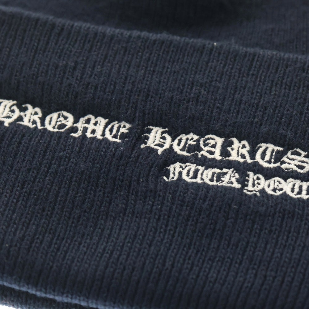 CHROME HEARTS(クロムハーツ) WOOL WATCH CAP ウールワッチキャップ CHプラス刺繍ビーニーニットキャップ帽子