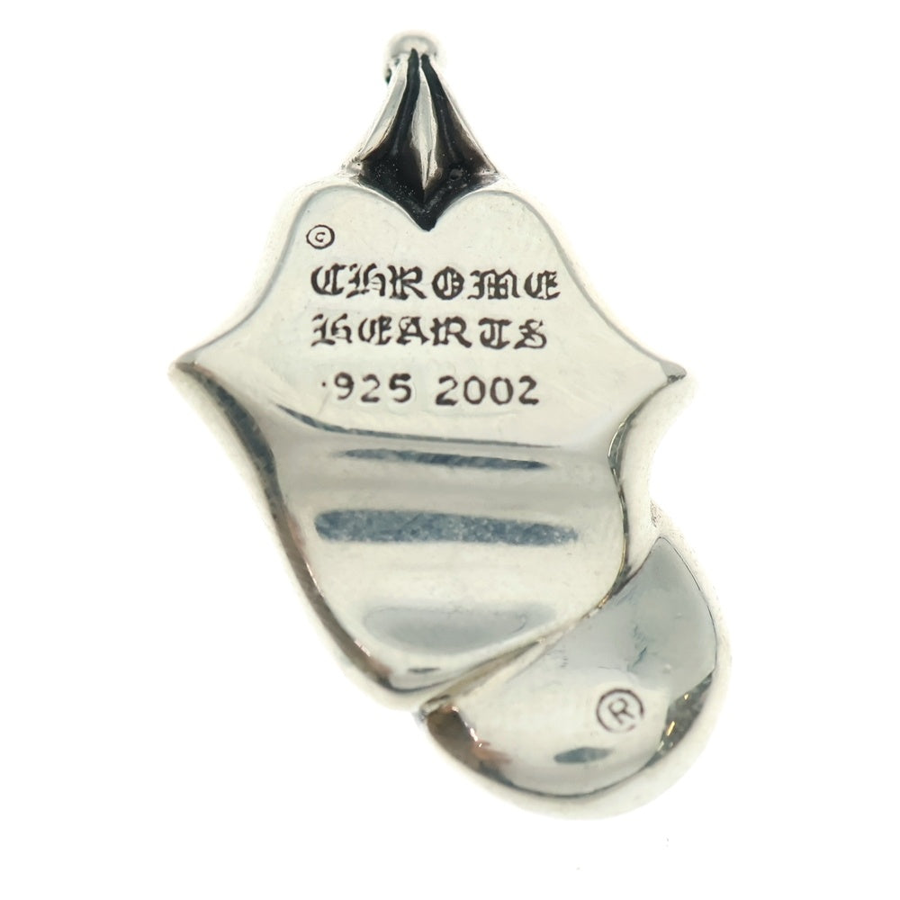 CHROME HEARTS(クロムハーツ) LIPS TONGUE CHARM リップアンドタンチャーム シルバーネックレストップ