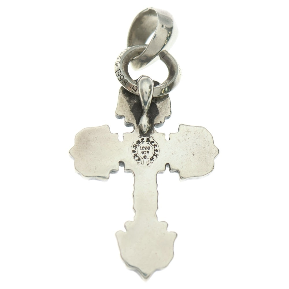 CHROME HEARTS(クロムハーツ) FILIG CROSS-XSM W BALE フィリグリークロスXSベイル wベイル シルバーネックレストップ