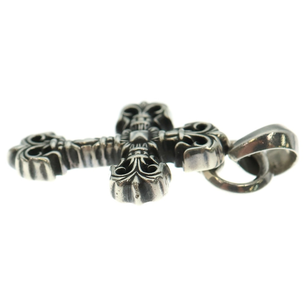 CHROME HEARTS(クロムハーツ) FILIG CROSS-XSM W BALE フィリグリークロスXSベイル wベイル シルバーネックレストップ