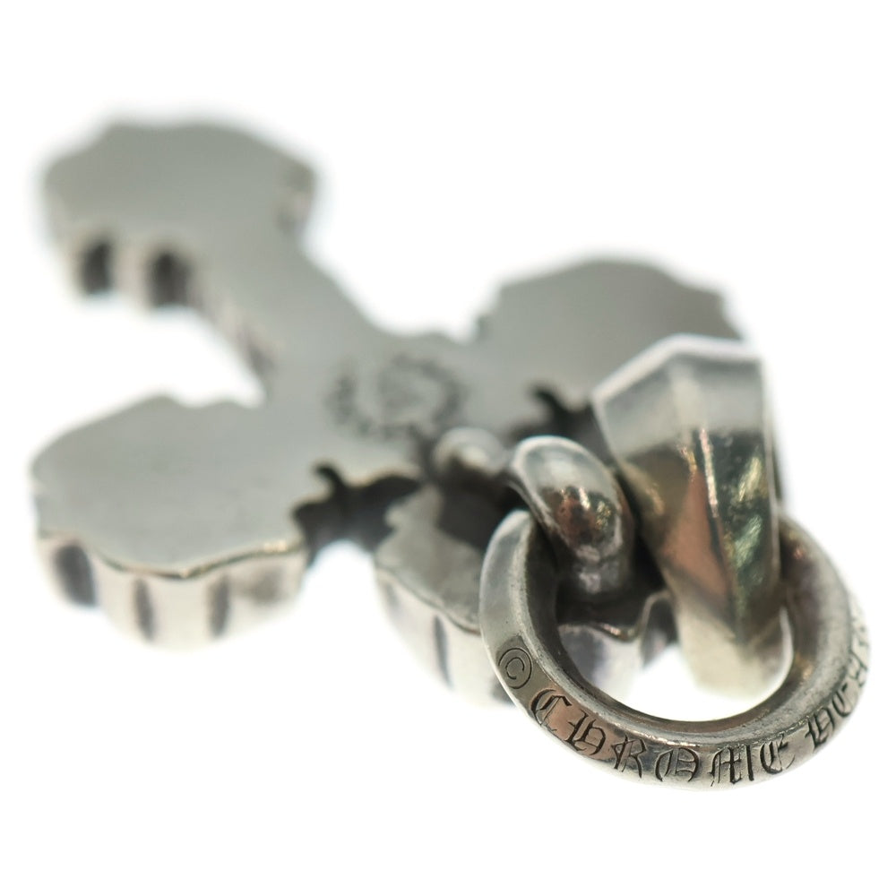 CHROME HEARTS(クロムハーツ) FILIG CROSS-XSM W BALE フィリグリークロスXSベイル wベイル シルバーネックレストップ