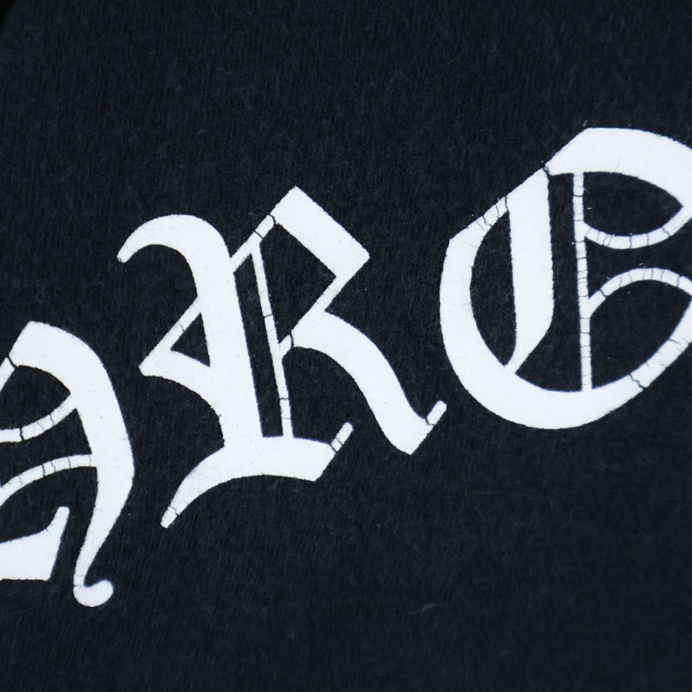 CHROME HEARTS(クロムハーツ) USA Logo S/S TEE スクロールロゴプリントクルーネック半袖Tシャツ ブラック