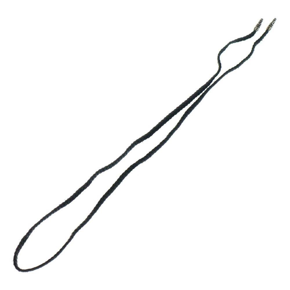 CHROME HEARTS(クロムハーツ) LEATHER BRAID スクロールレザーブレード シルバーネックレス