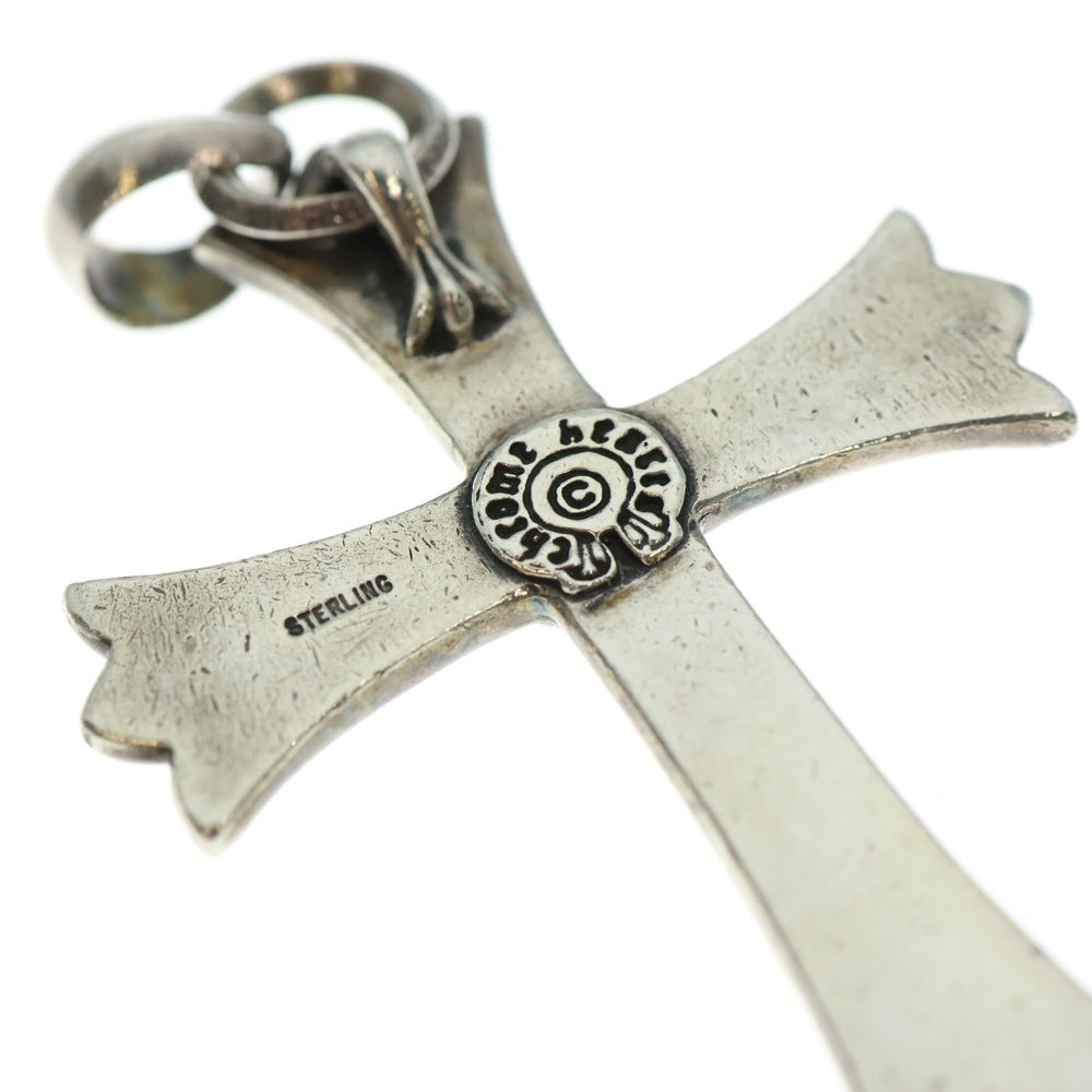 CHROME HEARTS(クロムハーツ) CH CRS LG W/BALE Wベイル ラージCHクロスペンダントトップ シルバー BCA215
