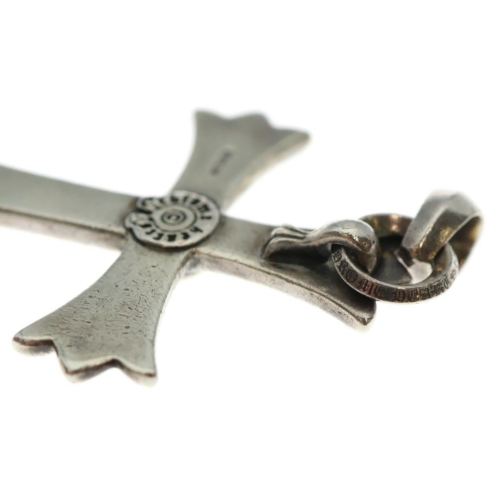 CHROME HEARTS(クロムハーツ) CH CRS LG W/BALE Wベイル ラージCHクロスペンダントトップ シルバー BCA215