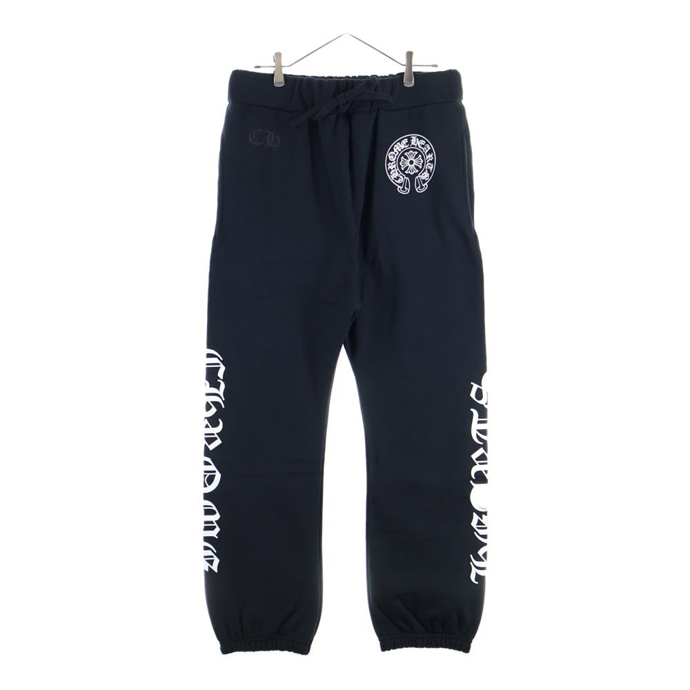 CHROME HEARTS(クロムハーツ) HORSESHOE SWEAT PANTS ホースシュープリント スウェットパンツ ブラック