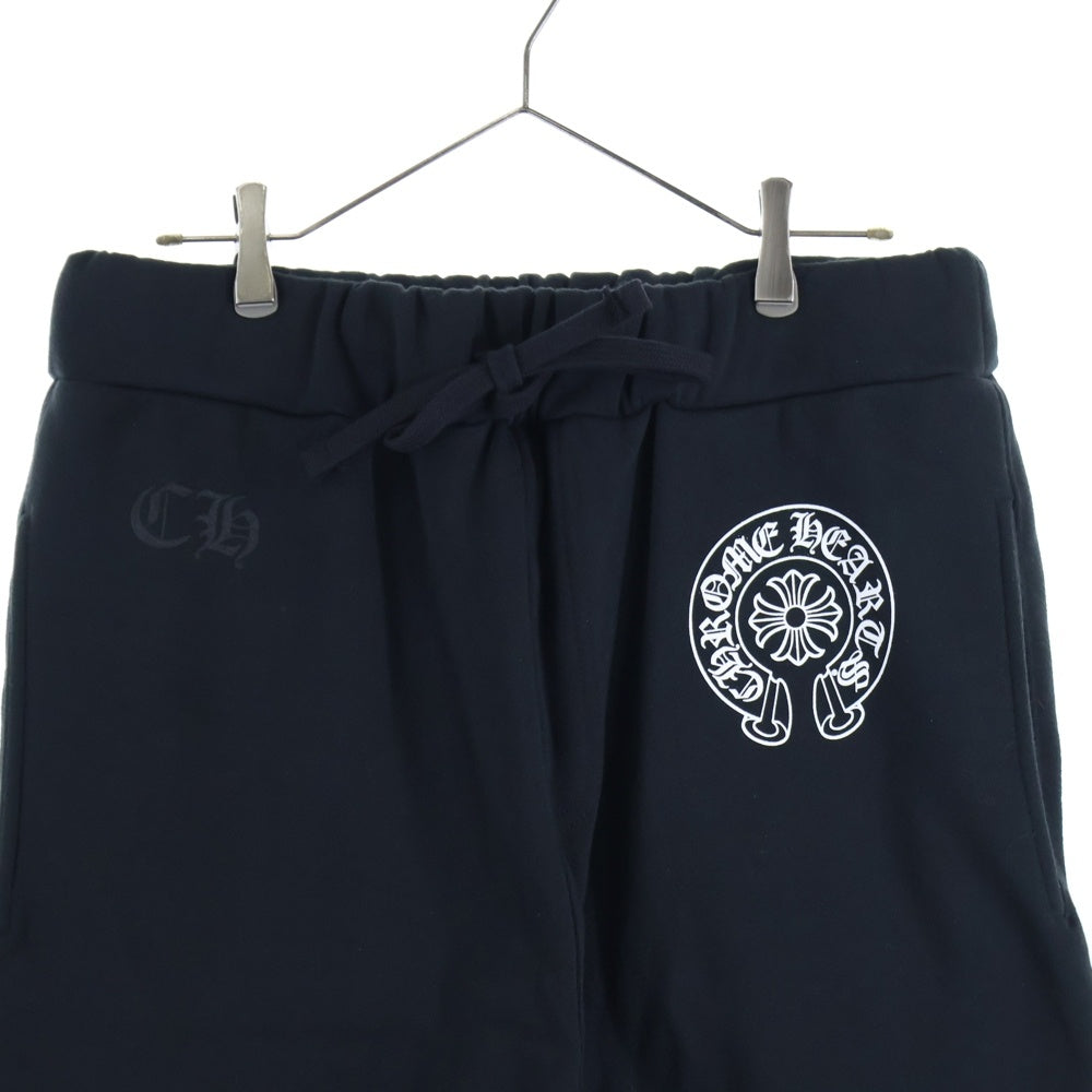 CHROME HEARTS(クロムハーツ) HORSESHOE SWEAT PANTS ホースシュープリント スウェットパンツ ブラック