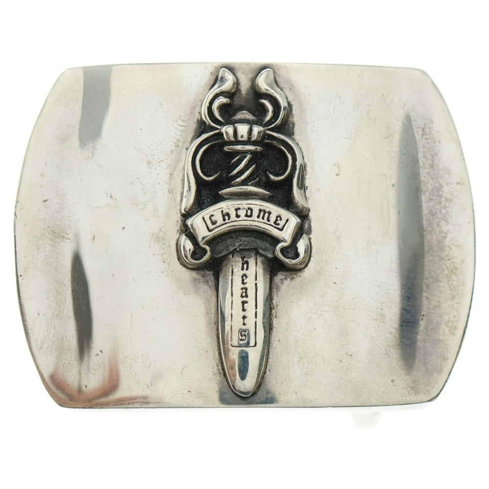 CHROME HEARTS(クロムハーツ) BUCKL MIL DGR ミリタリーレイズドダガーバックル シルバー