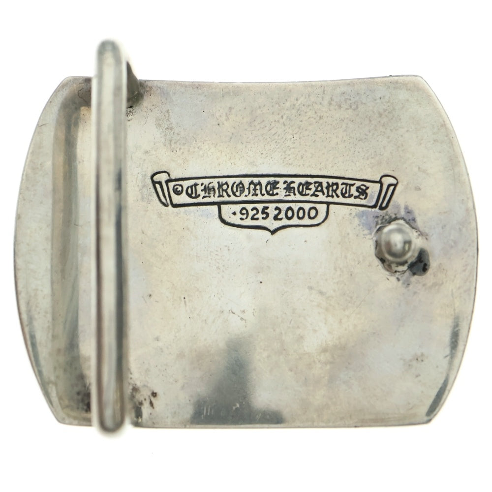 CHROME HEARTS(クロムハーツ) BUCKL MIL DGR ミリタリーレイズドダガーバックル シルバー