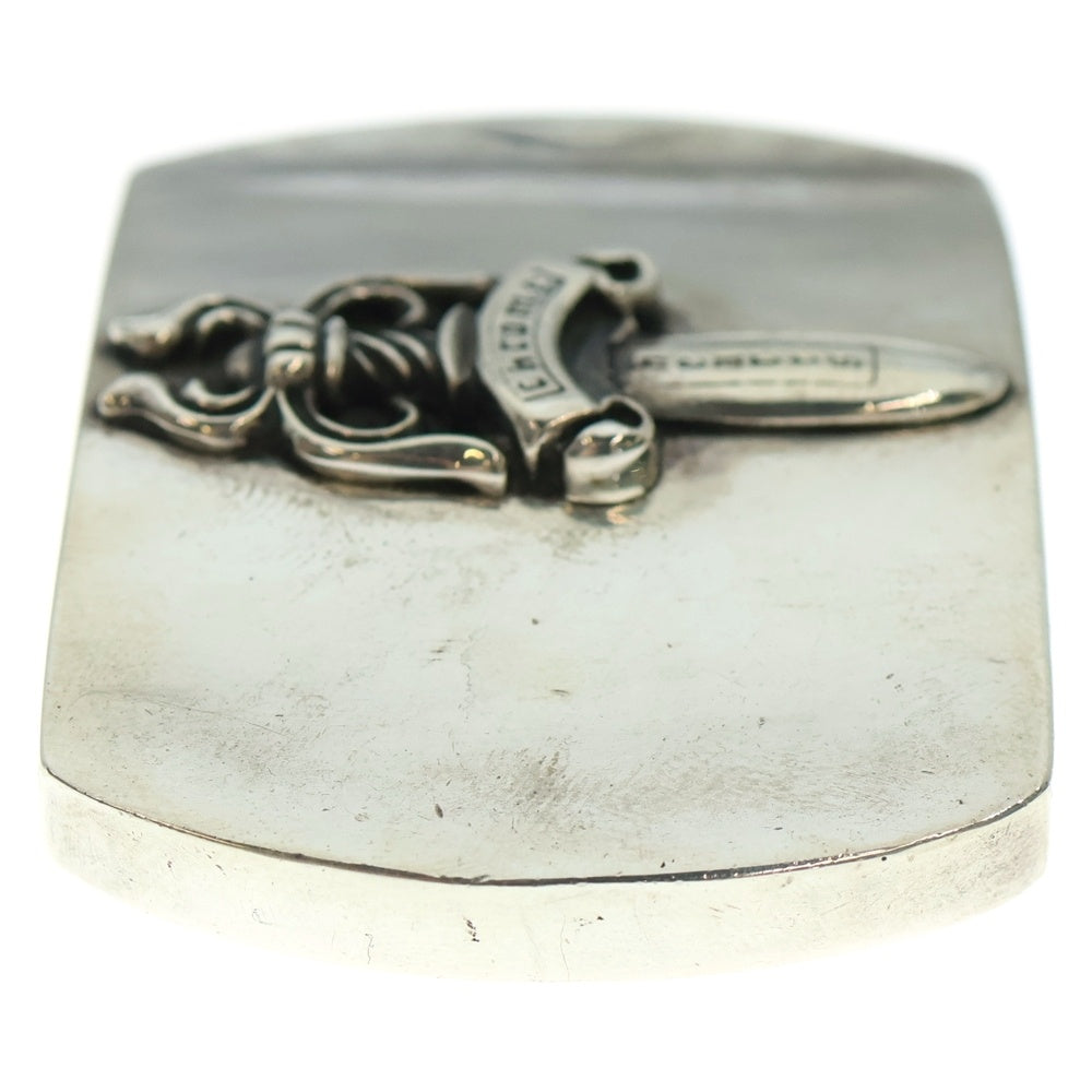 CHROME HEARTS(クロムハーツ) BUCKL MIL DGR ミリタリーレイズドダガーバックル シルバー
