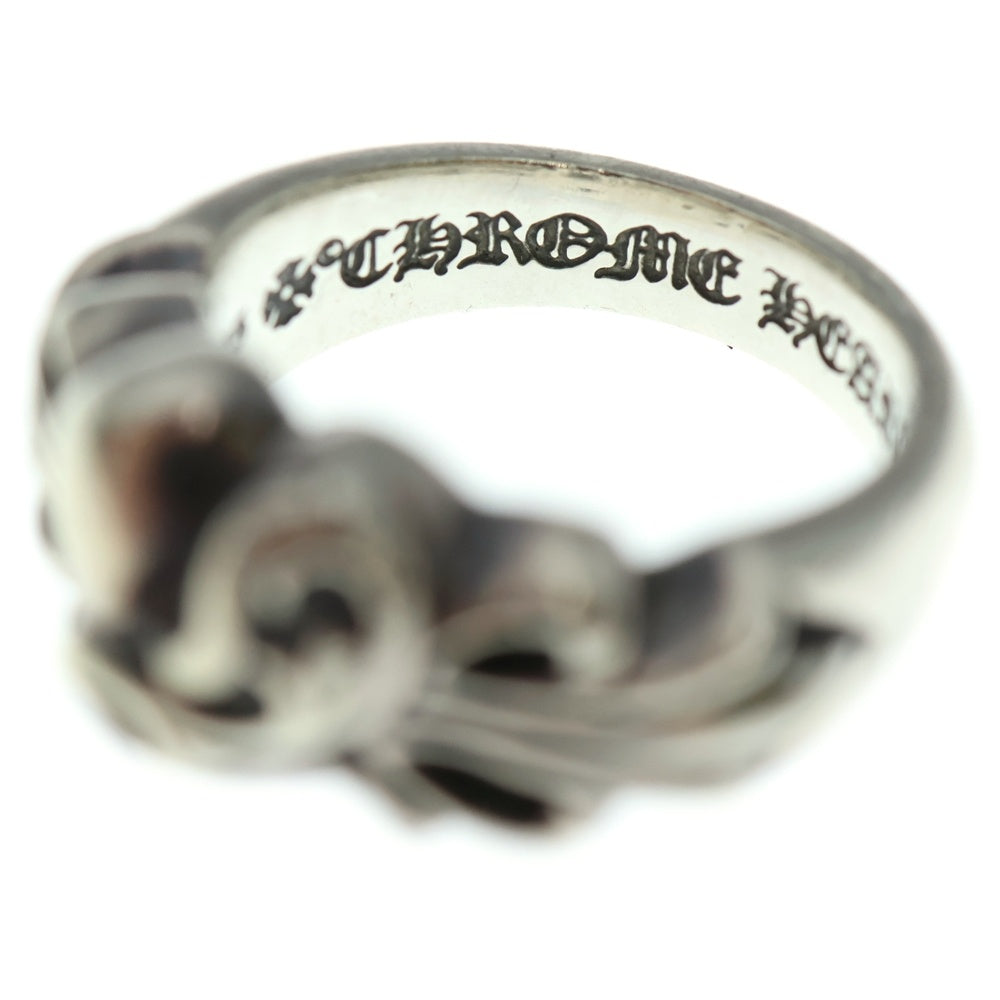 CHROME HEARTS(クロムハーツ) FLRL CRS HRT フローラルハート シルバーリング