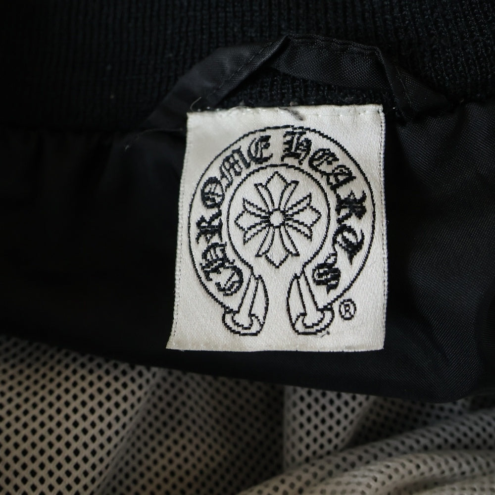 CHROME HEARTS(クロムハーツ) オールド ナイロン プルオーバー ジャケット メンズ 刺繍 ブラック
