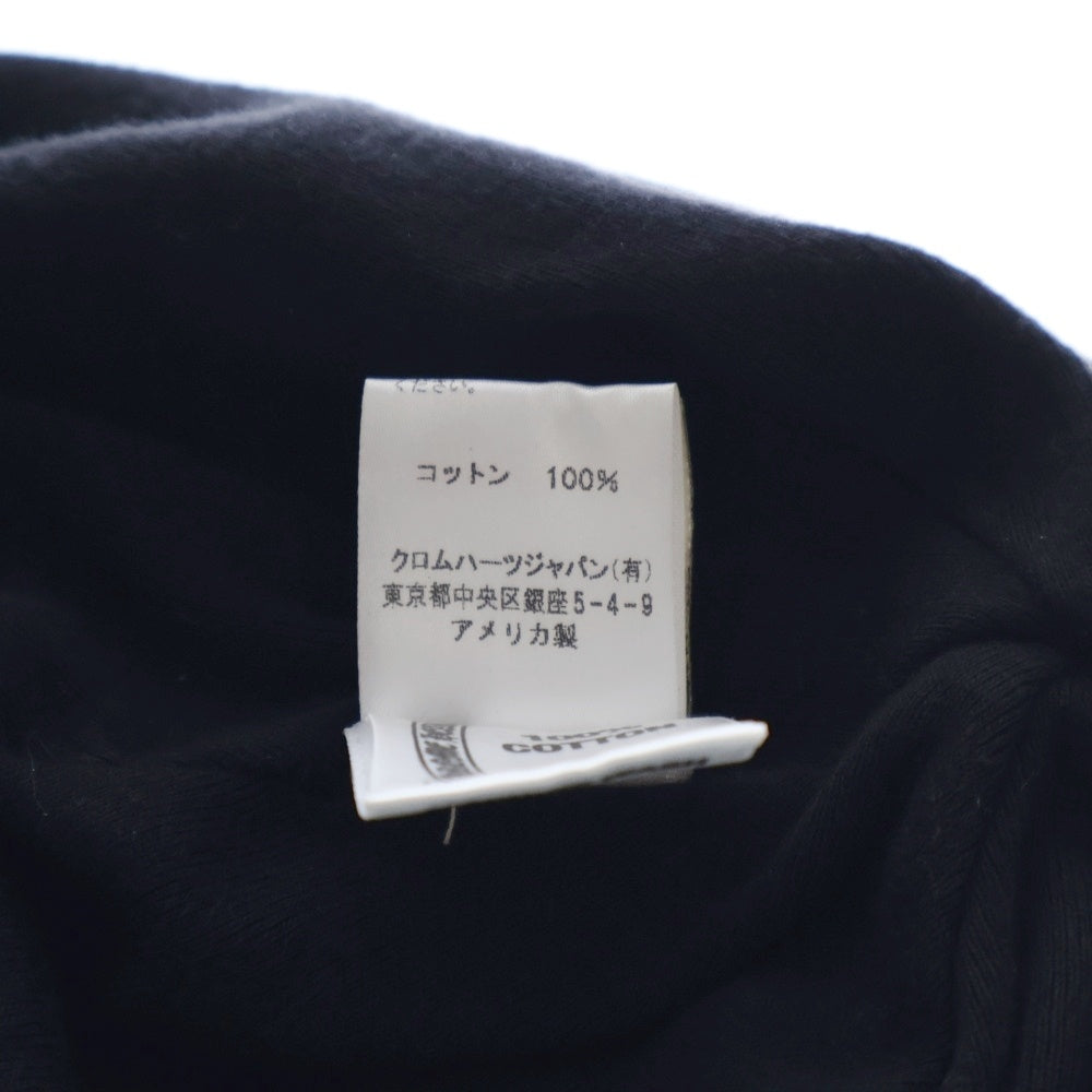 CHROME HEARTS(クロムハーツ) CHプラス刺繍 ビーニー ニットキャップ メンズ ブラック